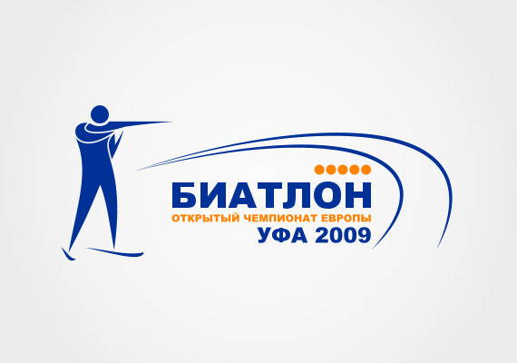 Логотип для чемпионата мира по биатлону